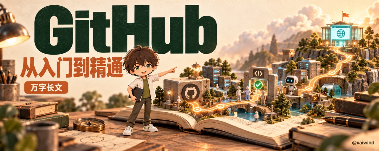 万字长文 ｜超详细的 GitHub 教程，从入门到精通